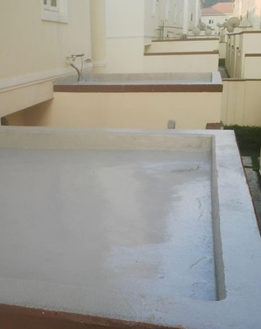 Grey polyurethane waterproofing coatings